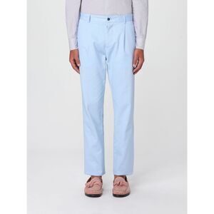 Doppiaa Pants Men Gnawed Blue